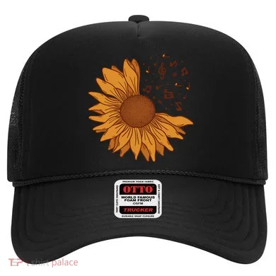 Sunflower Musical Notes Hat