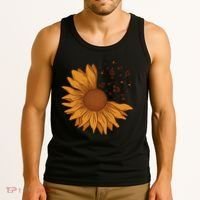 Sunflower Musical Notes Tank Top thumb 3