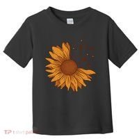 Sunflower Musical Notes Toddler T-Shirt thumb 0