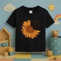 Sunflower Musical Notes Toddler T-Shirt thumb 3