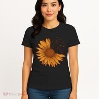 Sunflower Musical Notes Women's T-Shirt thumb 4