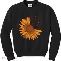 Sunflower Musical Notes Kids Sweatshirt thumb 0