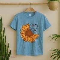 Sunflower Musical Notes T-Shirt thumb 2