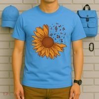 Sunflower Musical Notes T-Shirt thumb 5