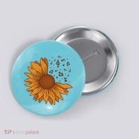 Sunflower Musical Notes Button thumb 0
