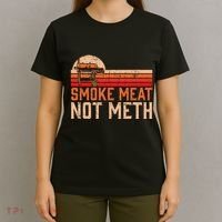 Smoke Meat Not Meth Brisket Bbq Grill T-Shirt thumb 4