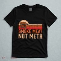 Smoke Meat Not Meth Brisket Bbq Grill T-Shirt thumb 5
