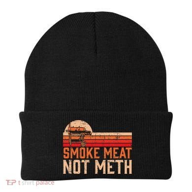 Smoke Meat Not Meth Brisket Bbq Grill Beanie