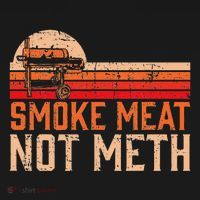 Smoke Meat Not Meth Brisket Bbq Grill Women's Tank Top thumb 5