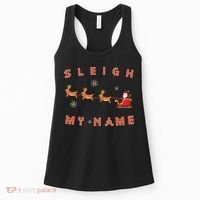 Sleigh My Name Christmas Women's Tank Top thumb 0