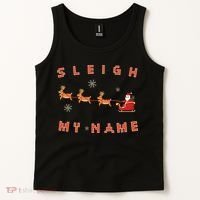 Sleigh My Name Christmas Tank Top thumb 2