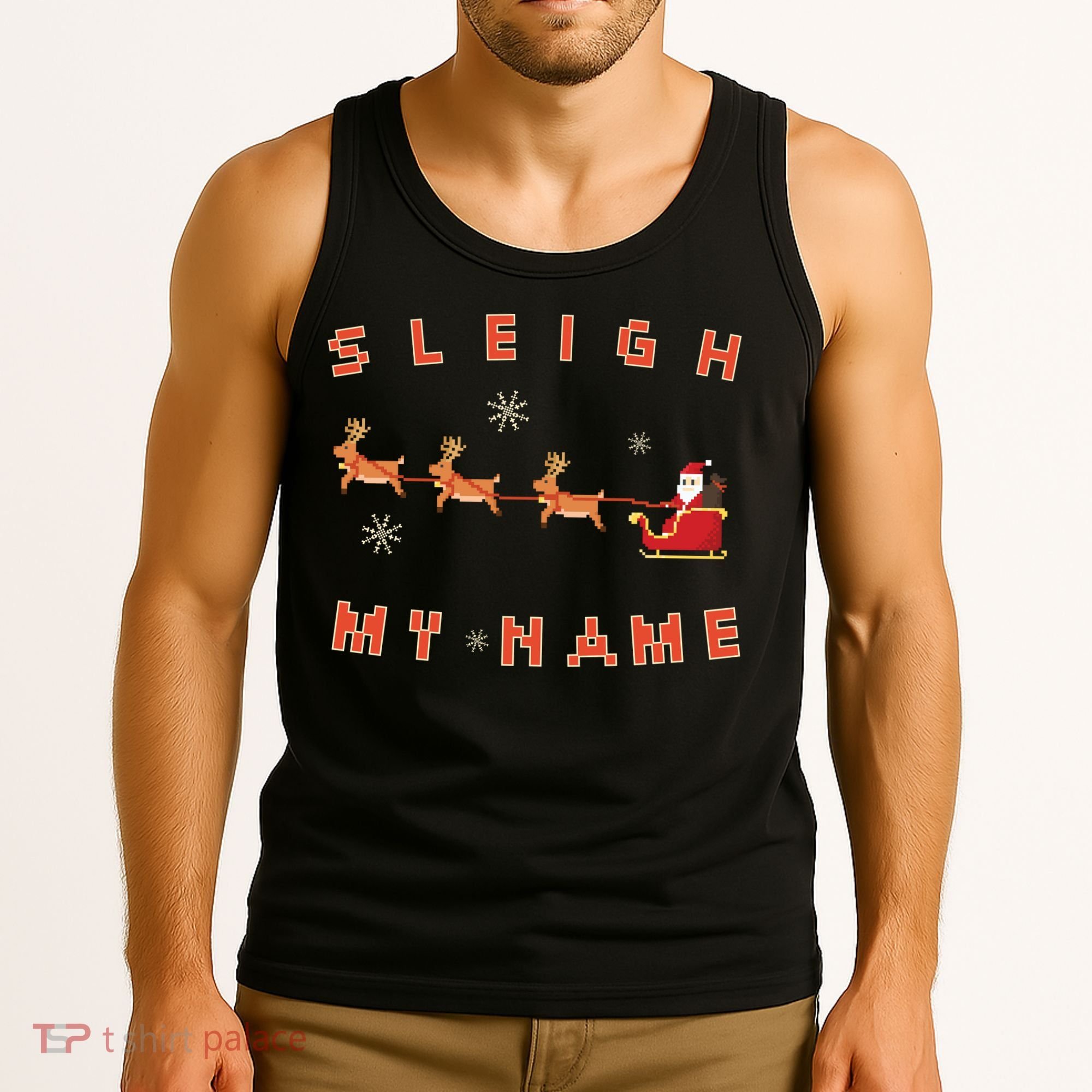 Sleigh My Name Christmas Tank Top
