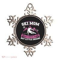 Ski Mom Not Normal Little Insane Skiers Skiing Gift Ornament thumb 0