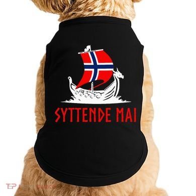 Syttende Mai Norwegian Norway Doggie Tank