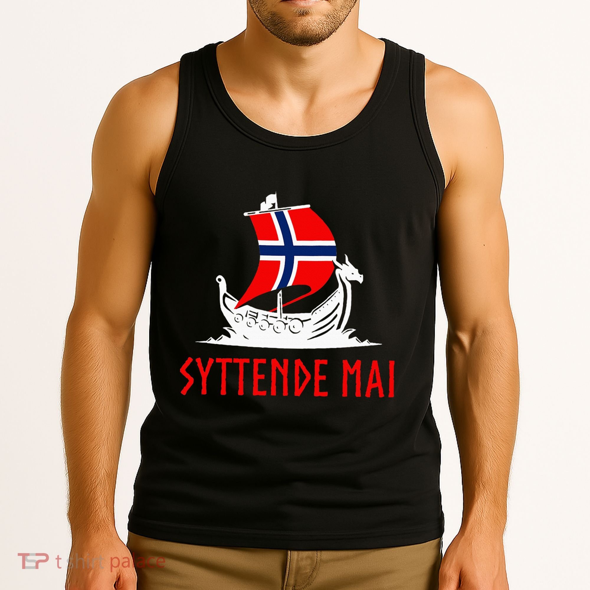 Syttende Mai Norwegian Norway Tank Top