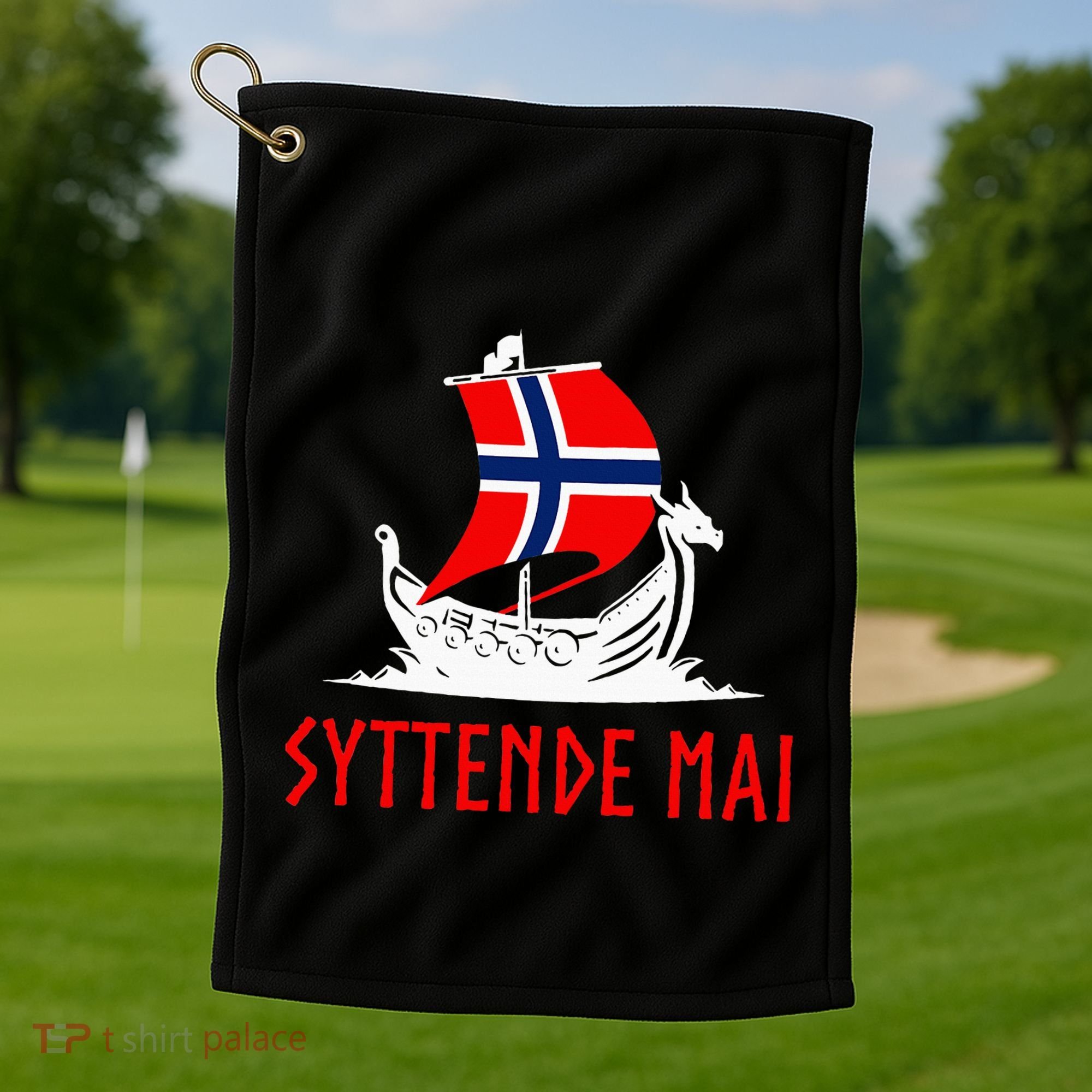 Syttende Mai Norwegian Norway Golf Towel