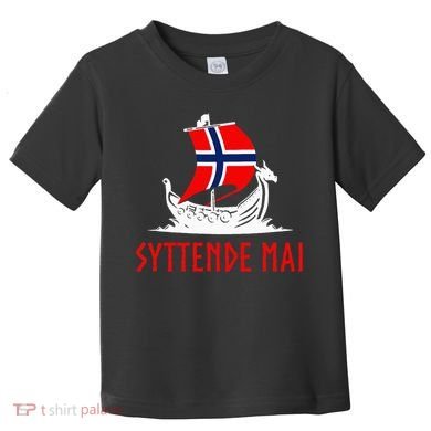 Syttende Mai Norwegian Norway Toddler T-Shirt