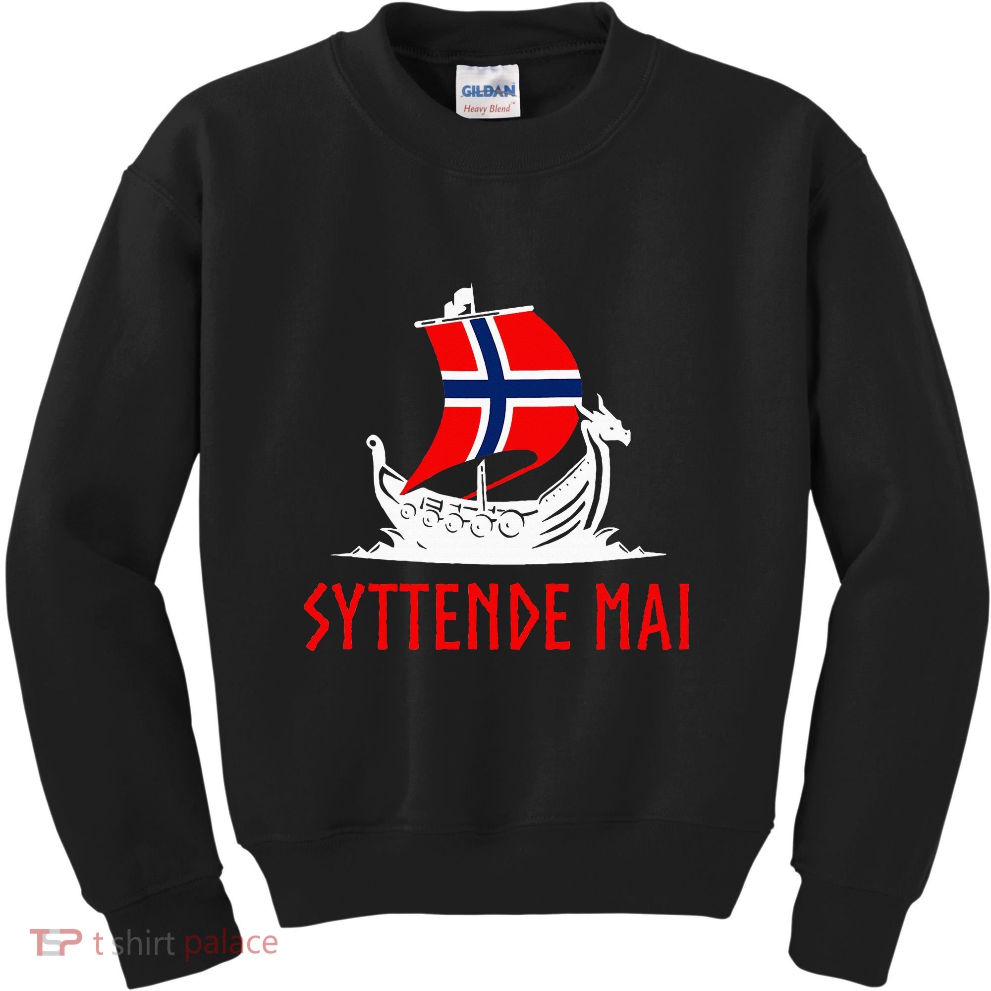 Syttende Mai Norwegian Norway Kids Sweatshirt
