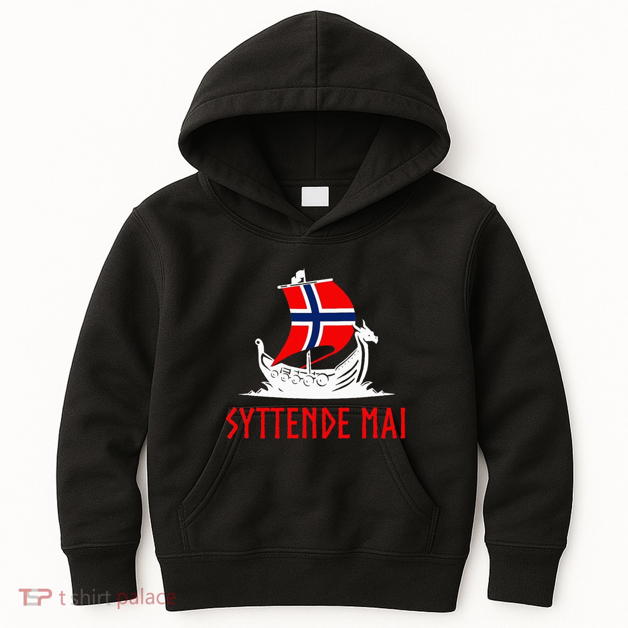 Syttende Mai Norwegian Norway Kids Hoodie