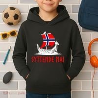 Syttende Mai Norwegian Norway Kids Hoodie thumb 2