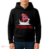 Syttende Mai Norwegian Norway Kids Hoodie thumb 4