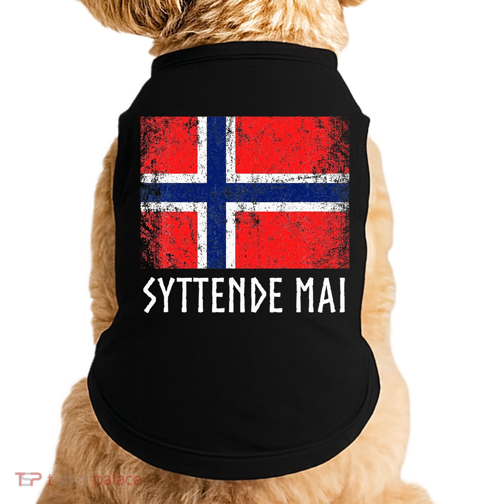 Syttende Mai Norwegian Norway Doggie Tank