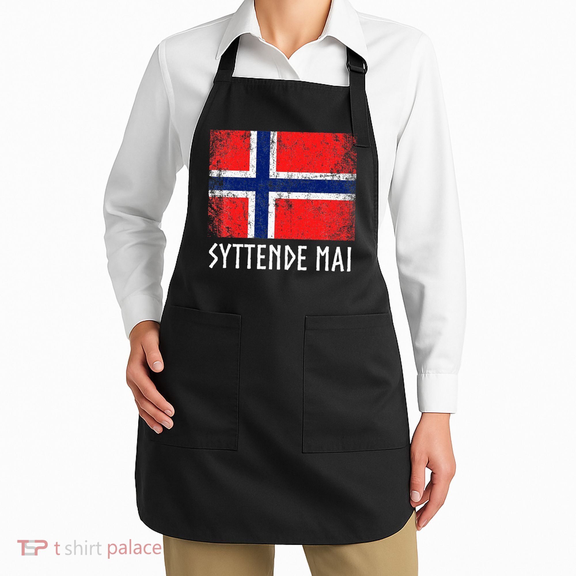 Syttende Mai Norwegian Norway Apron