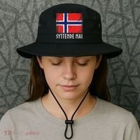 Syttende Mai Norwegian Norway Bucket Hat thumb 3