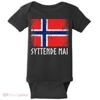 Syttende Mai Norwegian Norway Baby Bodysuit thumb 0