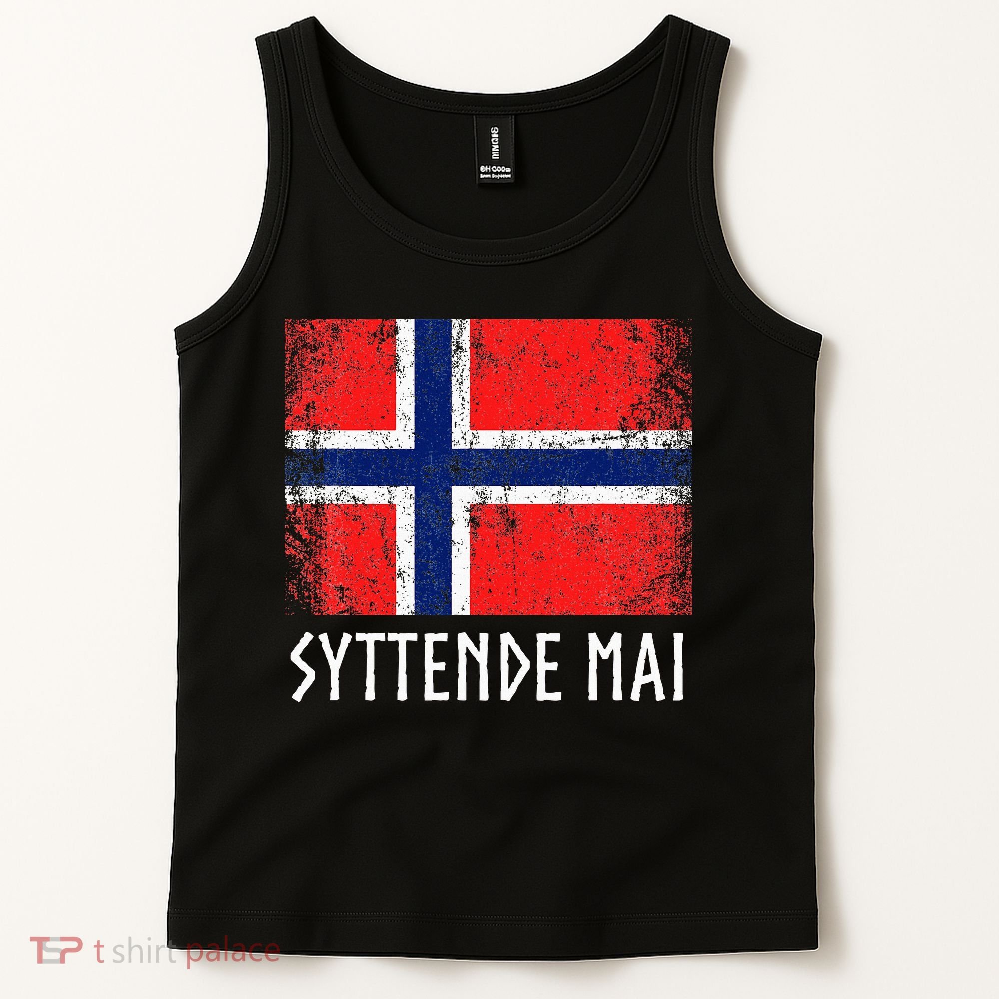 Syttende Mai Norwegian Norway Tank Top