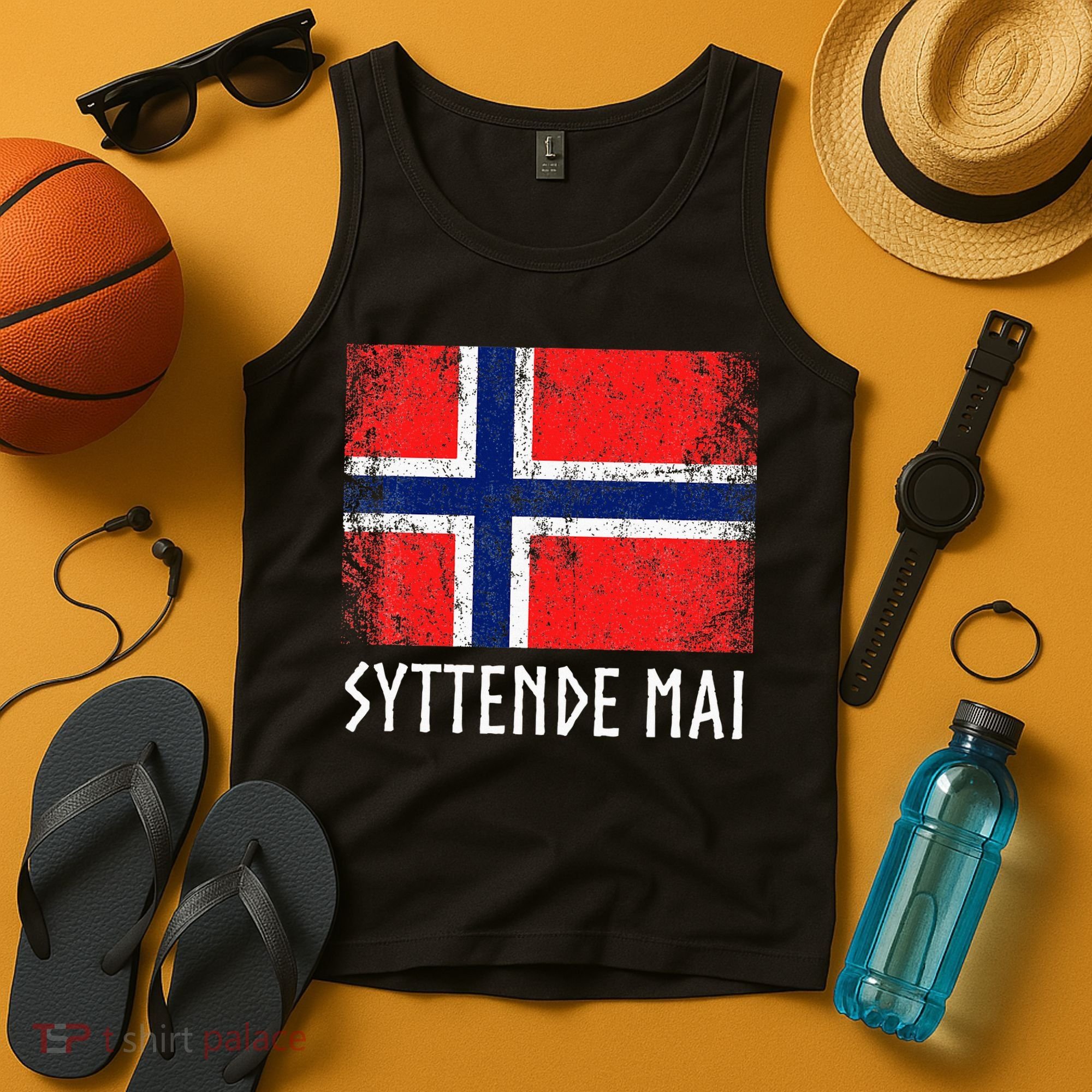 Syttende Mai Norwegian Norway Tank Top