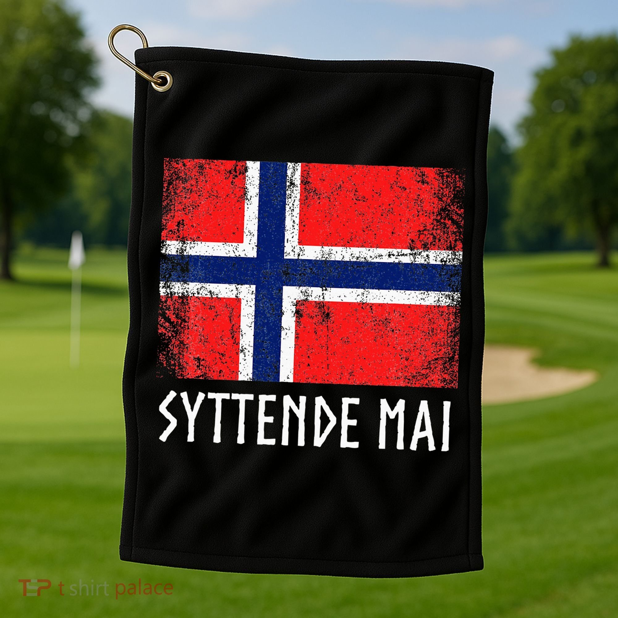 Syttende Mai Norwegian Norway Golf Towel