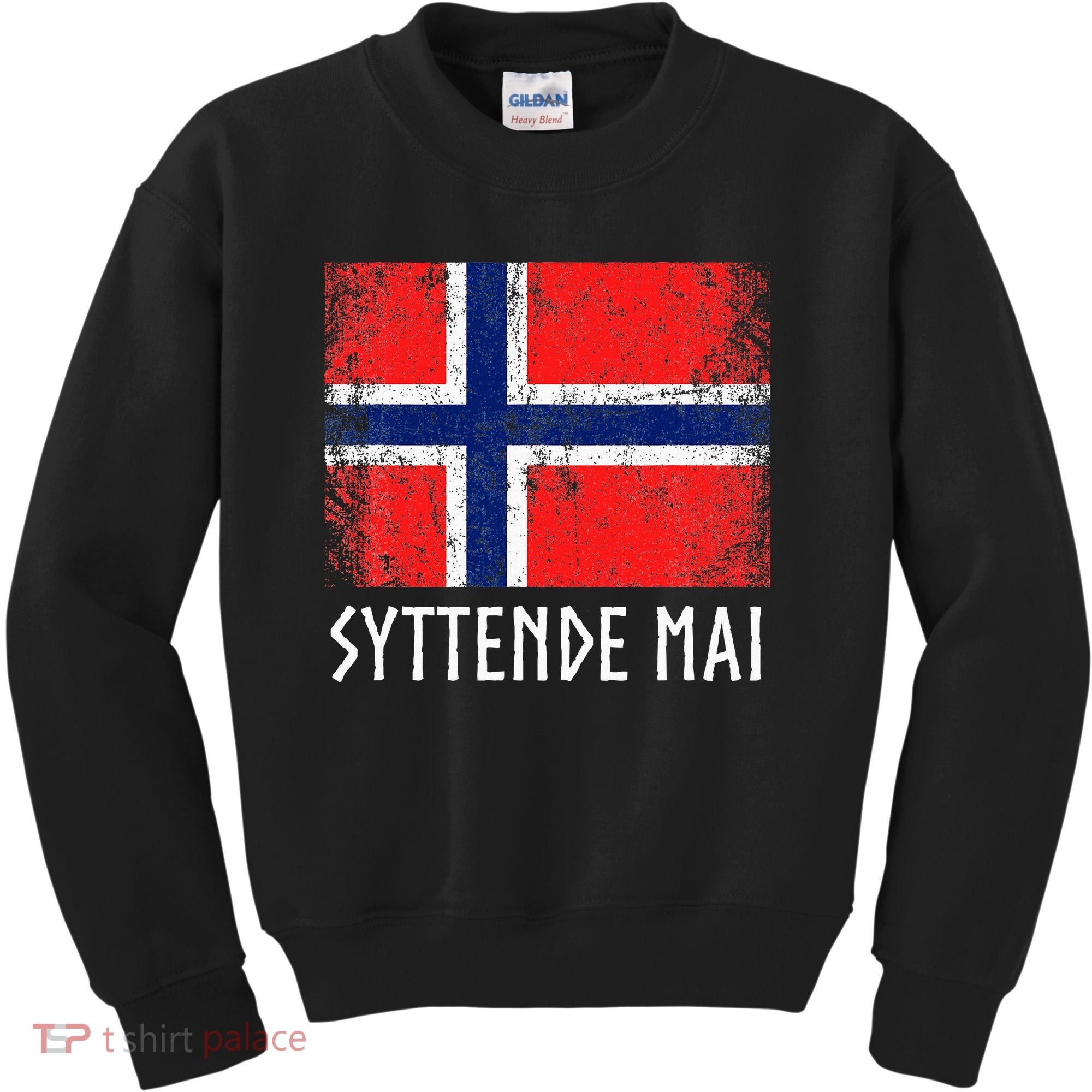 Syttende Mai Norwegian Norway Kids Sweatshirt