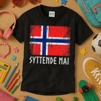 Syttende Mai Norwegian Norway Kids T-Shirt thumb 3