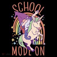 School Mode On Gnome Unicorn Rainbow Dab Toddler Hoodie thumb 2
