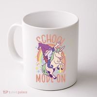 School Mode On Gnome Unicorn Rainbow Dab Coffee Mug thumb 0