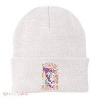 School Mode On Gnome Unicorn Rainbow Dab Beanie thumb 0