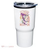 School Mode On Gnome Unicorn Rainbow Dab Tumbler thumb 0
