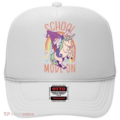 School Mode On Gnome Unicorn Rainbow Dab Hat