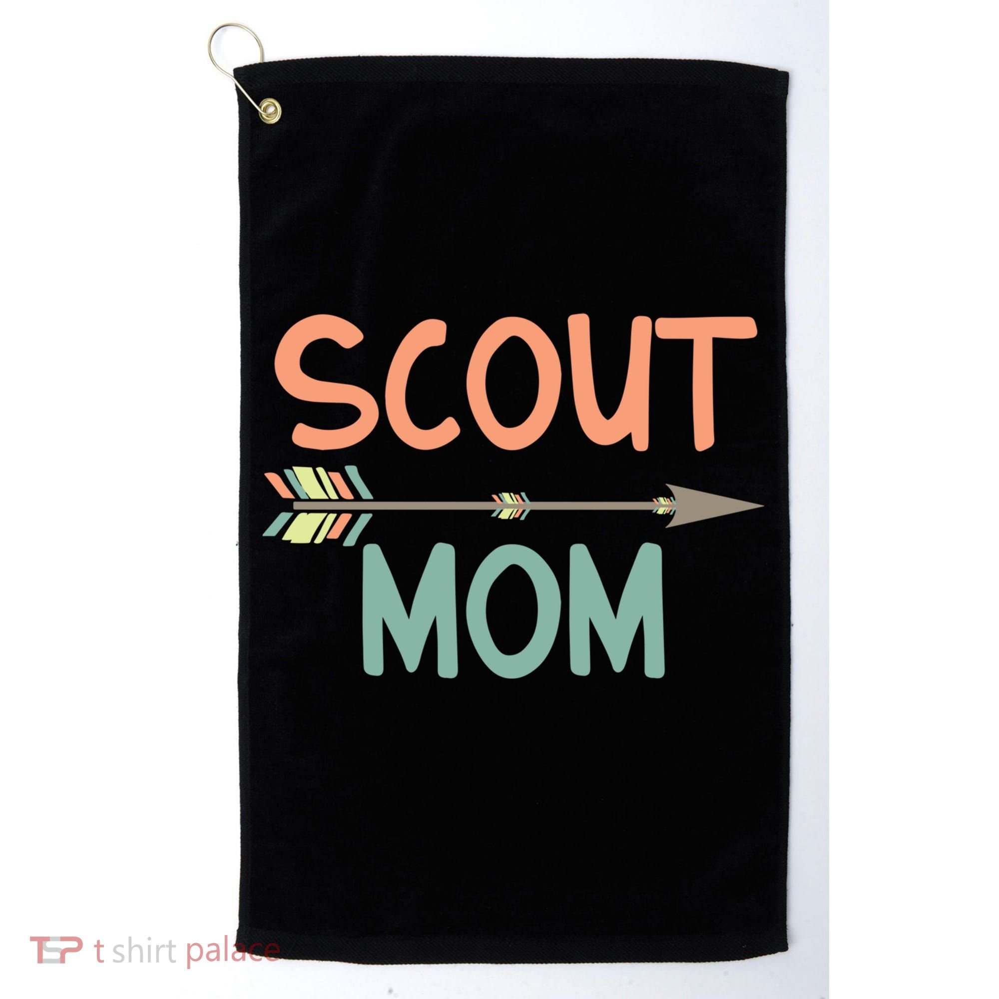 Scout Mom Of Boy & Girl Golf Towel