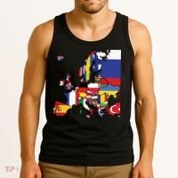 Simple Map Of Europe With Country Flags Tank Top thumb 3