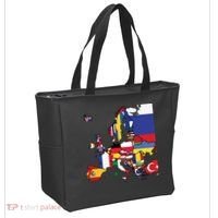 Simple Map Of Europe With Country Flags Tote Bag thumb 2