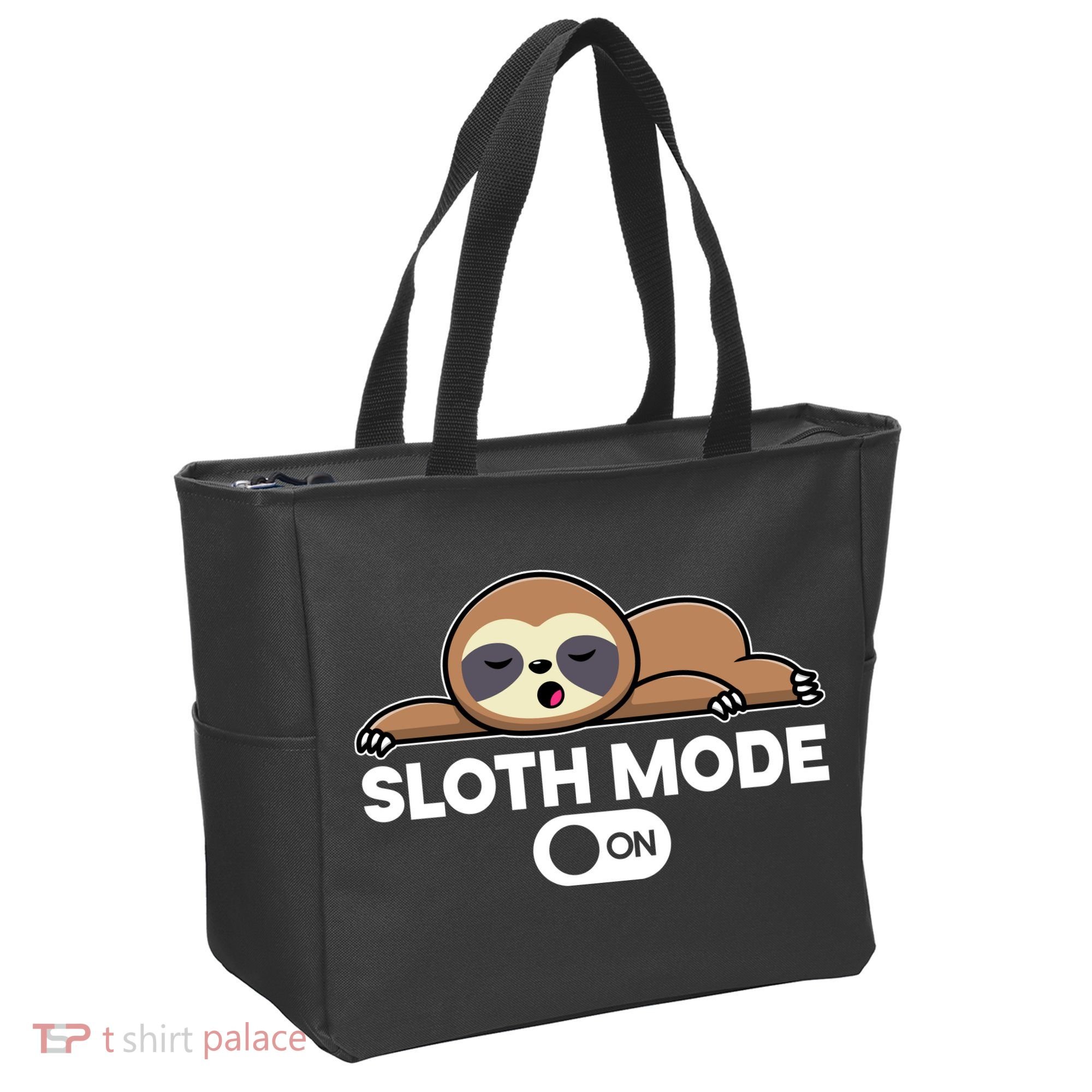 Sloth Mode On Funny Lazy Tote Bag