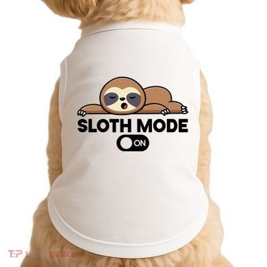 Sloth Mode On Funny Lazy Doggie Tank