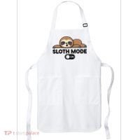 Sloth Mode On Funny Lazy Apron thumb 0