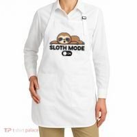 Sloth Mode On Funny Lazy Apron thumb 2