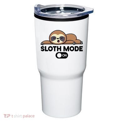 Sloth Mode On Funny Lazy Tumbler
