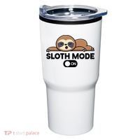 Sloth Mode On Funny Lazy Tumbler thumb 0