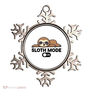 Sloth Mode On Funny Lazy Ornament