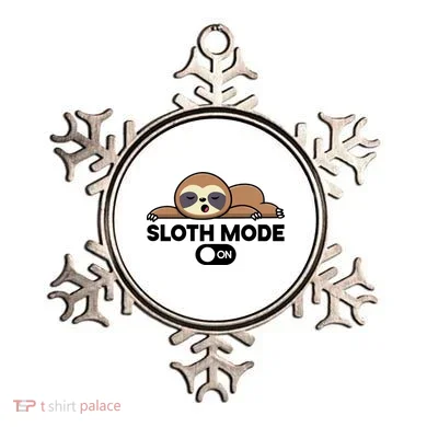 Sloth Mode On Funny Lazy Ornament
